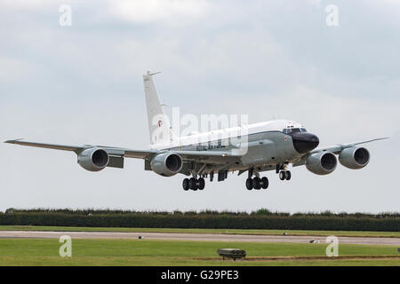 Royal Air Force (RAF) Boeing RC-135W Airseeker ZZ664 avion de reconnaissance du n°51 Squadron. Banque D'Images