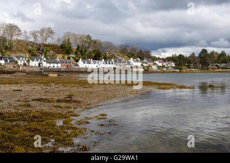 Le village de Plockton, Ross Shire en Ecosse UK Banque D'Images