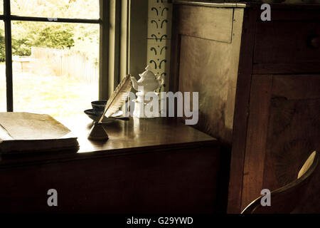 19e siècle de style américain de l'intérieur chambre