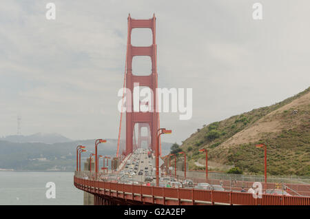 San Francisco, CA, Etats-Unis - 01 juillet 2015 : le Golden Gate Bridge, San Francisco, Californie, USA. Banque D'Images