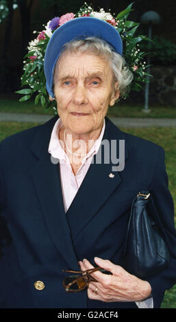 Astrid Lindgren l'auteur suédois Banque D'Images