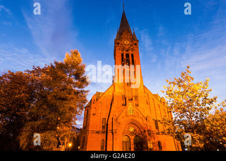 Église Saint André Bobola, Bydgoszcz, Pologne Cujavie-poméranie Banque D'Images