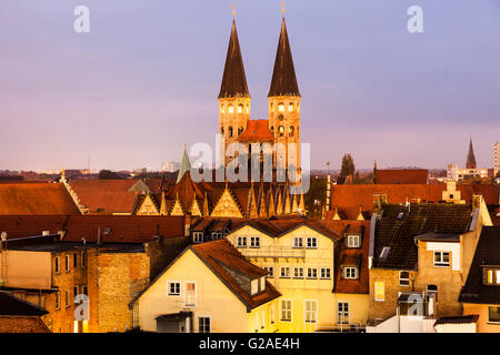 St'église Martini à Braunschweig Braunschweig (Brunswick), Basse-Saxe, Allemagne Banque D'Images