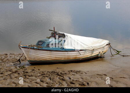 Bateau à voile à Maldon Essex Banque D'Images