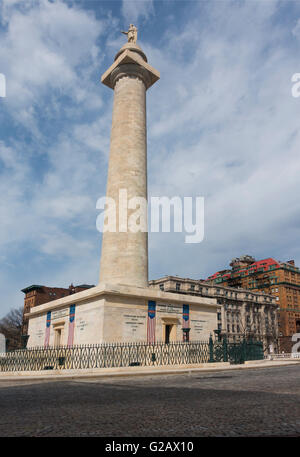 Washington monument Baltimore Maryland MD Banque D'Images