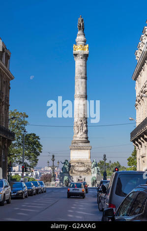 La colonne du congrès (Colonne du Congrès / Congreskolom) à Bruxelles, Belgique. Banque D'Images
