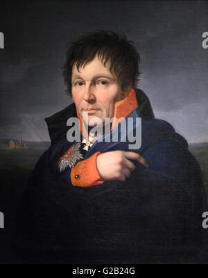 Friedrich Bury (1763-1823), Portrait de Gerhard von Scharnhorst (1755-1813), Berlin 1810/1813. Banque D'Images