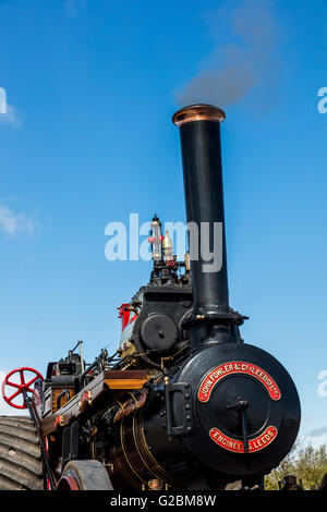 Détail de Fowler Traction composé machine à vapeur , Kilmolin nommé Princess Banque D'Images