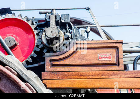 Détail de Fowler Traction composé machine à vapeur , Kilmolin nommé Princess Banque D'Images
