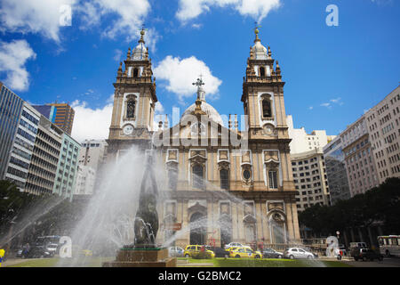 Église Notre Dame de Candelaria, Centro, Rio de Janeiro, Brésil Banque D'Images