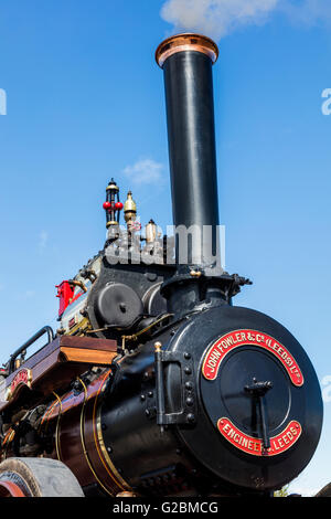 Détail de Fowler Traction composé machine à vapeur , Kilmolin nommé Princess Banque D'Images