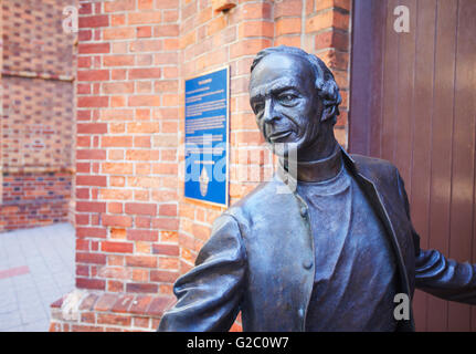 Statue à l'extérieur du bâtiment sur le Cloître St Georges Terrace, Perth, Western Australia, Australia Banque D'Images