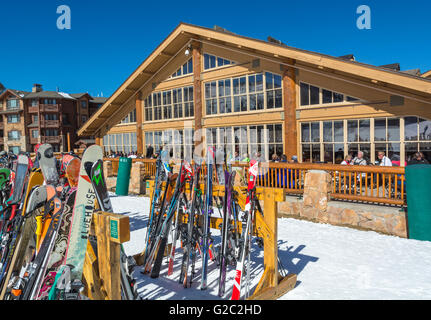 Park City, Utah, Deer Valley Resort, Silver Lake Lodge Banque D'Images