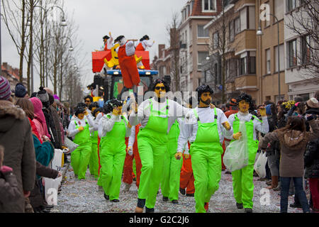 Carnival à Knokke-Heist, Belgique, Europe. V.D. Photo Banque D'Images