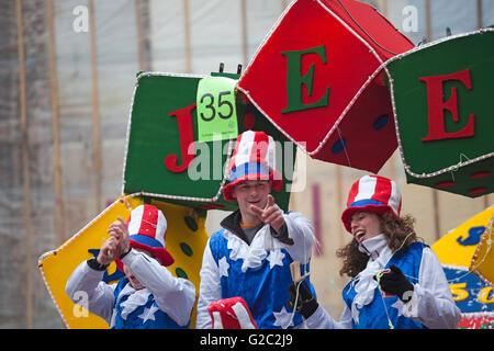 Carnival à Knokke-Heist, Belgique, Europe. V.D. Photo Banque D'Images