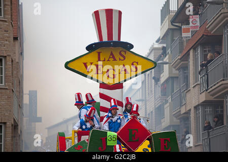 Carnival à Knokke-Heist, Belgique, Europe. V.D. Photo Banque D'Images