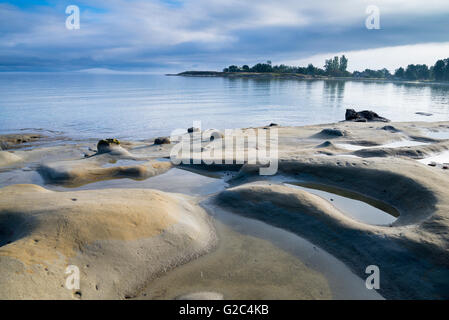 Baie Whaling Station, Hornby Island, British Columbia, Canada Banque D'Images