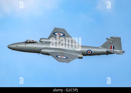 English Electric Canberra PR.9 G-OMHD exploité par l'affichage à l'Escadron Midair Waddington RAF Airshow. Banque D'Images