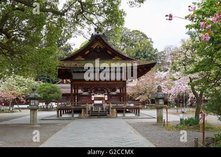 Sanctuaire HIRANO, shinto, KYOTO, JAPON Banque D'Images