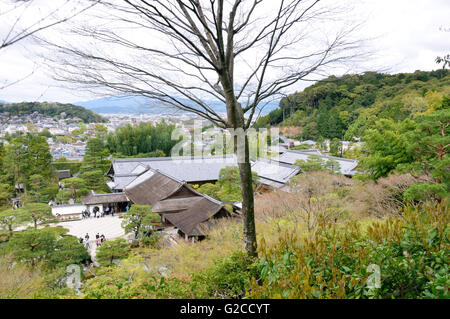 Ginkakuji (Pavillon d'argent) Banque D'Images