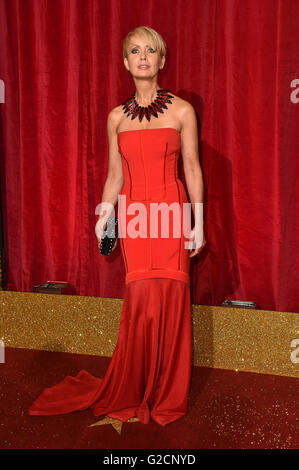 Lysette Anthony fréquentant le feuilleton britannique Awards 2016 au Hackney Empire, 291 Mare St, Londres. ASSOCIATION DE PRESSE Photo. Photo date : Samedi 28 Mai, 2016. Voir PA Story SHOWBIZ du savon. Crédit photo doit se lire : Matt Crossick/PA Wire Banque D'Images