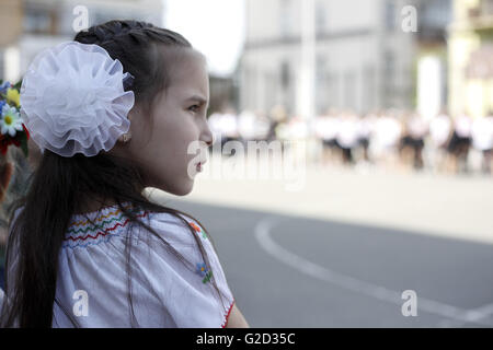 Kiev, Ukraine. 27 mai, 2016. Célébration du dernier appel 2016 à Kiev © Nazar Furyk/ZUMA/Alamy Fil Live News Banque D'Images