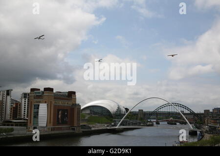 Newcastle, Royaume-Uni. 28 mai, 2016. 25e anniversaire de Newcastle à viser les jeunes du projet de crédit : David Whinham/Alamy Live News Banque D'Images