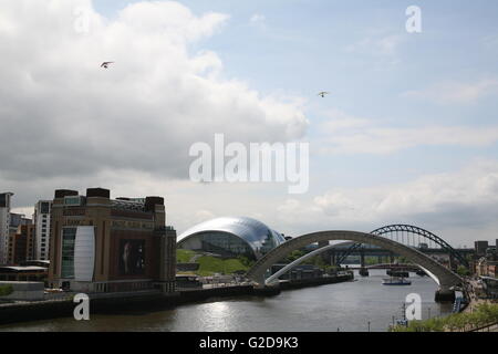 Newcastle, Royaume-Uni. 28 mai, 2016. 25e anniversaire de Newcastle à viser les jeunes du projet de crédit : David Whinham/Alamy Live News Banque D'Images