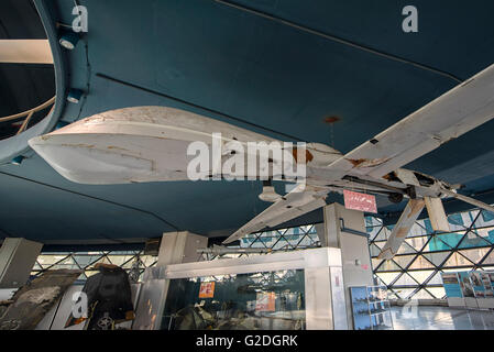 MQ-1 Predator au Musée de l'Aviation de Belgrade, Serbie Banque D'Images