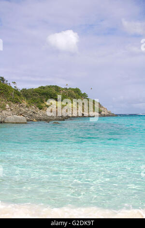 Trunk Bay, St John, US Virgin Islands Banque D'Images