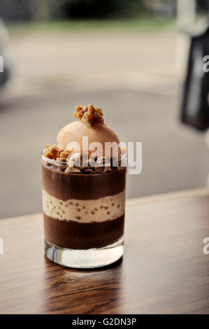 Dessert parfait Banque D'Images