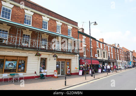 High Street UK Worcestershire Wychavon Pershore Banque D'Images