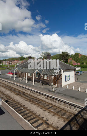 La gare Rhayader Powys Pays de Galles UK Banque D'Images