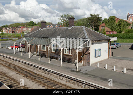 La gare Rhayader Powys Pays de Galles UK Banque D'Images