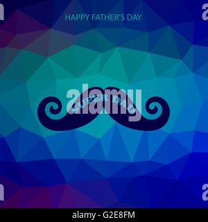 Super Papa de l'affiche. Heureux Pères Jours Banque D'Images