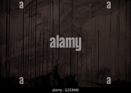 Foncé texturé toile peint papier peint fond Banque D'Images