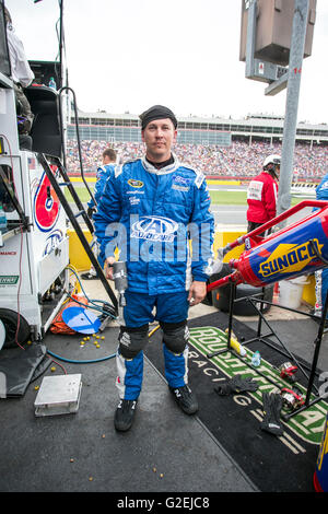 Concord, NC, USA. 29 mai, 2016. Concord, NC - 29 mai, 2016 personnes : {} {} la scène Coca-Cola 600 au Charlotte Motor Speedway à Concord, NC. Credit : csm/Alamy Live News Banque D'Images