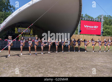 Christchurch, Dorset, UK. 29 mai 2016. Bournemouth 7 Festival. Événement annuel à Bournemouth Club Sportif. Credit : Gillian Downes/Alamy Live News. Banque D'Images