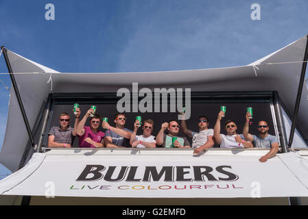 Christchurch, Dorset, UK. 29 mai 2016. Bournemouth 7 Festival. Événement annuel à Bournemouth Club Sportif. Credit : Gillian Downes/Alamy Live News. Banque D'Images