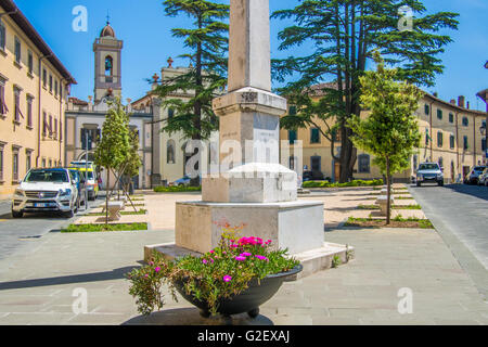 Ville de San Miniato, dans la province de Pise Toscane Italie, région. Banque D'Images