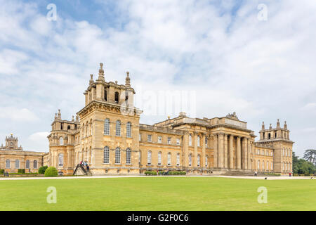 Le Palais de Blenheim, Woodstock, Oxfordshire, England, UK Banque D'Images