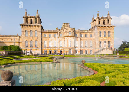 Le Palais de Blenheim, Woodstock, Oxfordshire, England, UK Banque D'Images