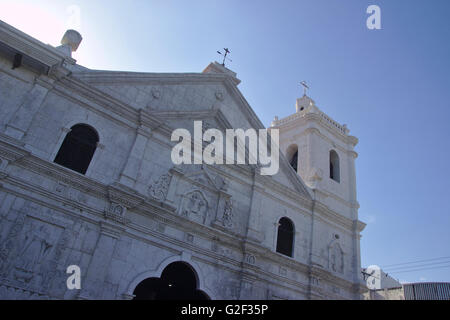 Basilica Minore del Santo Nino, façade, Cebu City, Philippines Banque D'Images