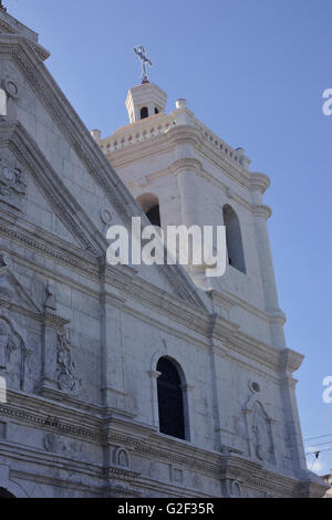 Basilica Minore del Santo Nino, façade, Cebu City, Philippines Banque D'Images