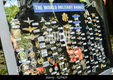 Insigne militaire mondiale dans l'affichage de l'événement de l'automobile 2016 tumplek blek, Jakarta, Indonésie Banque D'Images