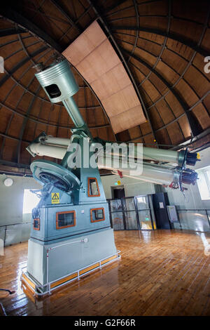 Le télescope Grubb Parsons 1930 à l'observatoire à Saltsjöbaden en dehors de Stockholm, Suède. Banque D'Images