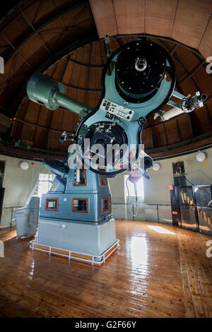 Le télescope Grubb Parsons 1930 à l'observatoire à Saltsjöbaden en dehors de Stockholm, Suède. Banque D'Images