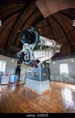 Le télescope Grubb Parsons 1930 à l'observatoire à Saltsjöbaden en dehors de Stockholm, Suède. Banque D'Images