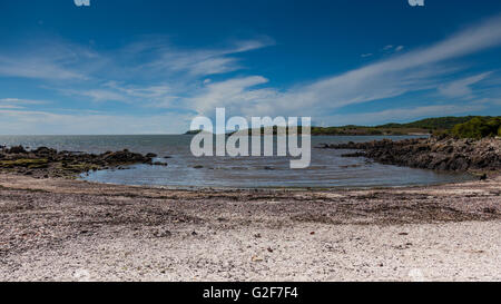 Rockcliffe Beach, Rocklciffe, Dumfries & Galloway, Écosse Banque D'Images