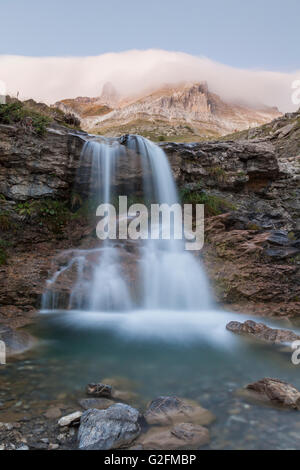 Aisa vallée dans les Pyrénées, Huesca, Aragón, Espagne. Banque D'Images